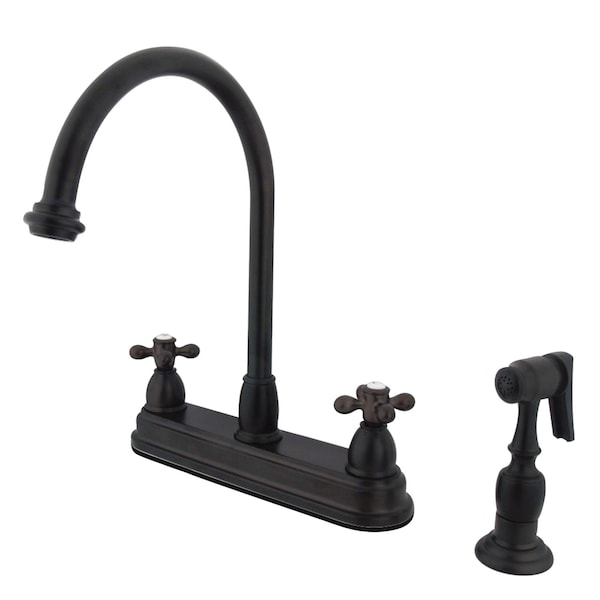 Restoration Centerset Kitchen Faucet, Oil Rubbed Bronze